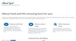Desktop Screenshot of about-god.com